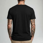 Polera Cuello Redondo Regular Slim ( Negro )