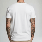 Polera Cuello Redondo Regular Slim ( Blanco )