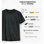 Polera Premium Cuello Redondo Hombre Regular Slim