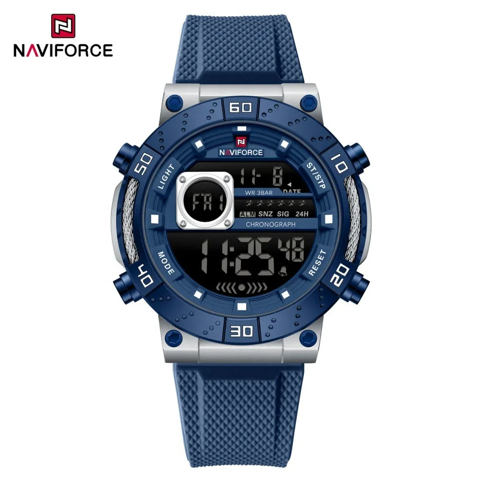 Reloj Naviforce NAVIFORCE NF9241T Reloj deportivo informal con pantalla luminosa, cronógrafo, reloj Digital resistente al agua